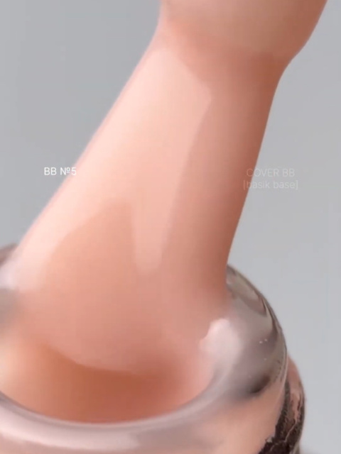 DA'23 COVER BASE BB #5, 14 ml - kamuflująca budująca baza hybrydowa (klasyczny nude z różowym podtonem)