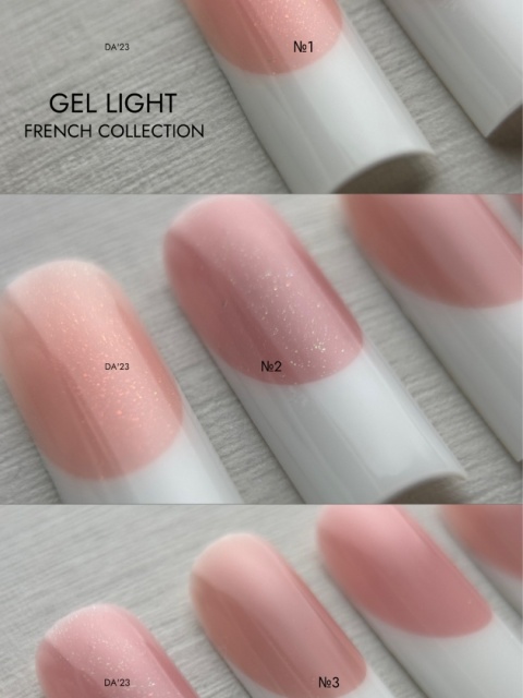 DA'23 GEL LIGHT FRENCH COLLECTION #5, 15 ML