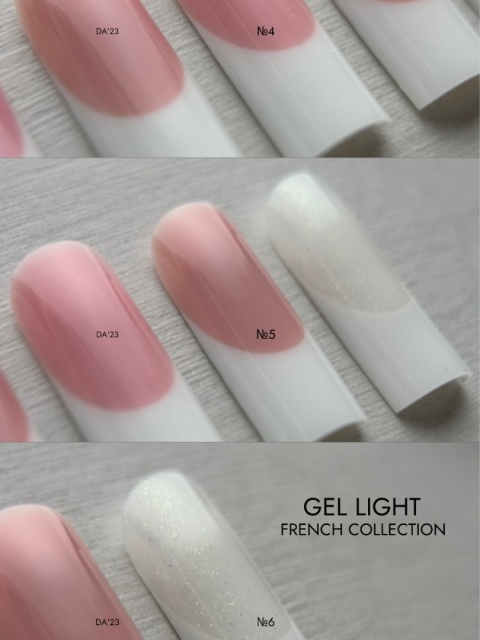 DA'23 GEL LIGHT FRENCH COLLECTION #5, 15 ML