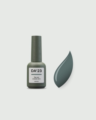 DA'23 GEL POLISH ‘SAY YES, 8 ml – lakier hybrydowy (zielony z nutą szarości)