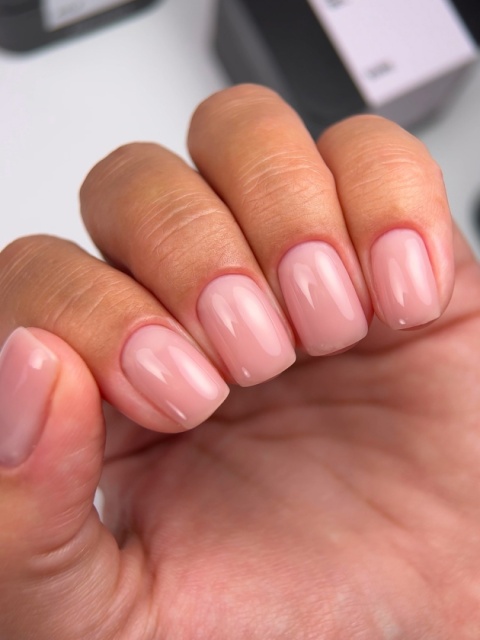 BIBLIOTEKA Builder gel 07 Shade - przygaszony różowy żel budujący, 30 ml