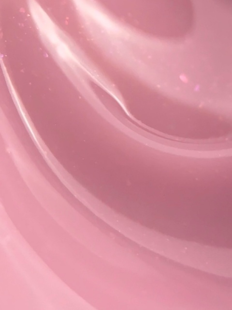BIBLIOTEKA Builder gel 18 Petal Luster - jasnoróżowy żel budujący z delikatnymi drobinkami, 15 ml
