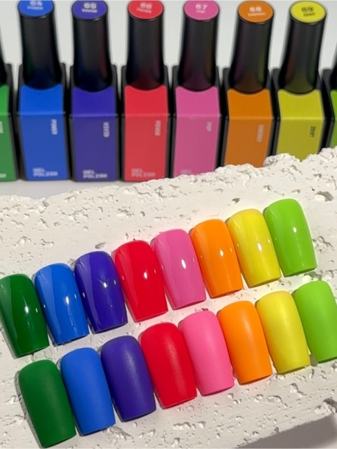 BIBLIOTEKA Gel Polish 70 Juicy, 10 ml - lakier hybrydowy (jaskrawozielony)