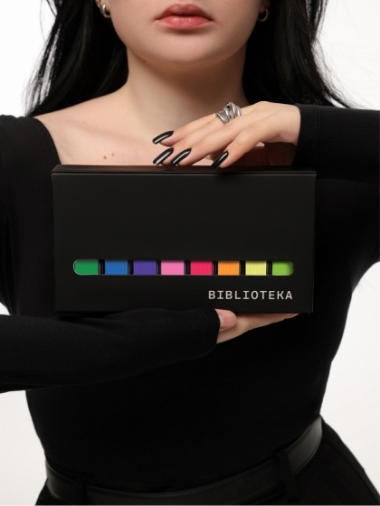 BIBLIOTEKA FULL VOLUME Gel Polish Collection 63-70, 10 ml - zestaw lakierów hybrydowych