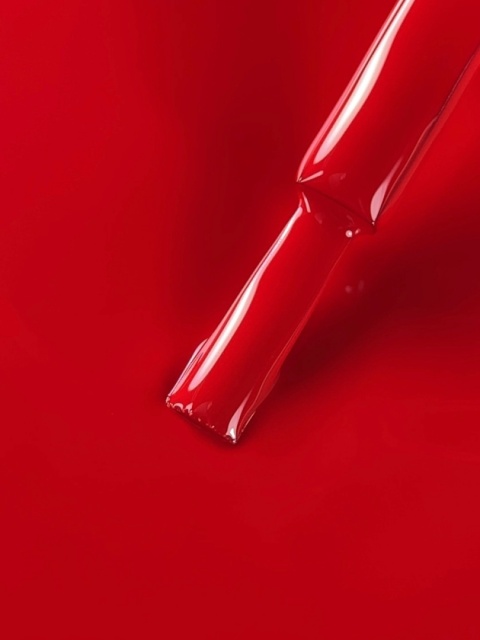 BIBLIOTEKA Gel Polish Only Red, 10 ml - lakier hybrydowy (klasyczna czerwień)