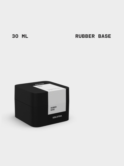 BIBLIOTEKA Rubber base - kauczukowa baza hybrydowa, 30 ml
