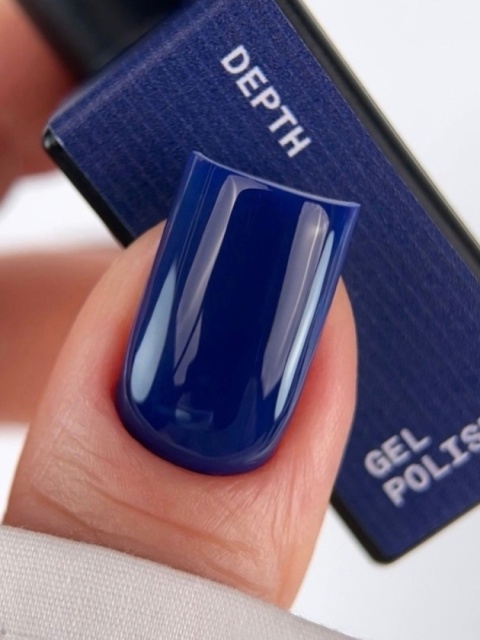 BIBLIOTEKA Gel polish 83 Depth, 10 ml - lakier hybrydowy (głęboki ciemny granat)